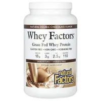 Сироватковий протеїн шоколад Natural Factors (Whey Protein) 907 г
