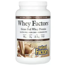 Сироватковий протеїн шоколад Natural Factors (Whey Protein) 907 г