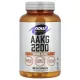 NOW Foods, AAKG 2200, 180 Veg Capsules (550 mg per Capsule)