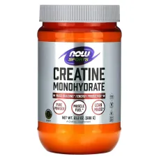 Креатин моногидрат, Creatine Monohydrate, NOW Foods, Sports, 600 г