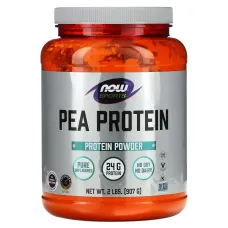 Гороховый протеин без вкуса Now Foods (Pea Protein) 907 г