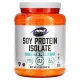 Ізолят соєвого протеїну натуральний смак Now Foods (Soy Protein Isolate Natural Flavor) 907 г
