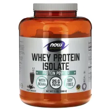 Сироватковий протеїн ізолят шоколад Now Foods (Whey Protein Sports) 2,63 кг