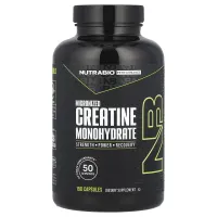 NutraBio, Performance, Micronized Creatine Monohydrate, 150 Capsules (833 mg per Capsule)