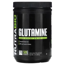 NutraBio, Glutamine, 1.1 lb (500 g)