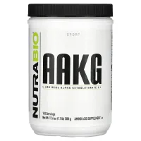 NutraBio, AAKG, 500 г (1,1 фунта)