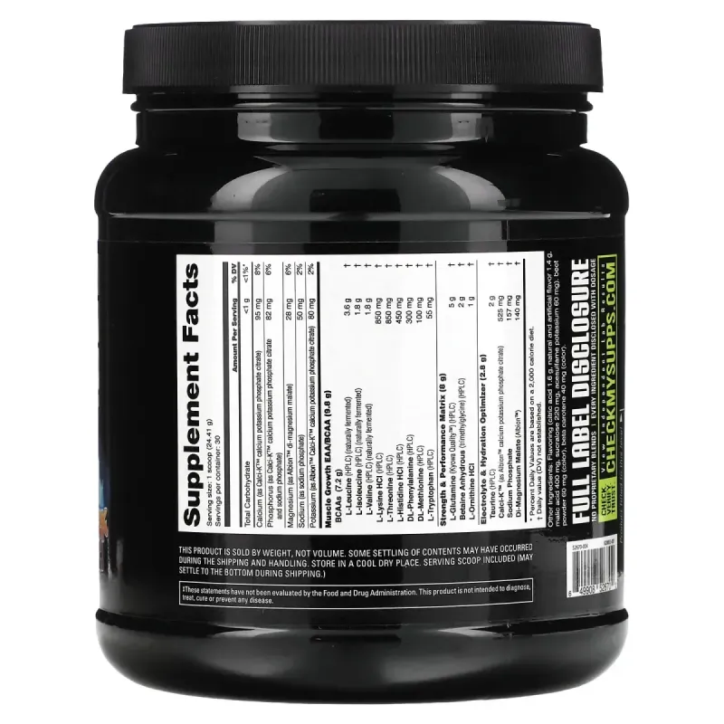 NutraBio, Intra Blast, Intra Workout Amino Fuel, New York Punch, 1.61 lb (732 g)