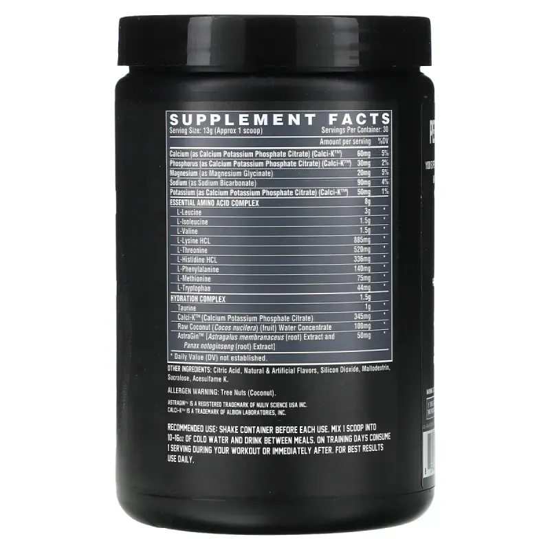 Nutrex Research, EAA + Hydration, добавка для гідратації із незамінними амінокислотами, зі смаком Maui Twist, 390 г (13,8 унції)