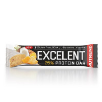 Протеиновый батончик без глютена со вкусом ананас-кокос Nutrend (Excelent Protein Bar) 85 гНезаменимый участник перекуса