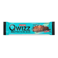 Протеїновий батончик зі смаком шоколад-кокос Nutrend (Qwizz Protein Bar) 60 гРайська насолода з присмаком протеїну