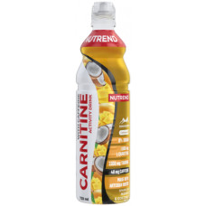 Nutrend, Carnitin activity drink with caffeine - 750 мл 1/8 - манго+кокос (газований)