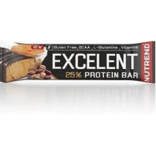 Протеїновий батончик без глютену з арахісовим маслом Nutrend (Excelent Protein Bar) 85 гКращий борець із голодом