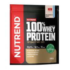 100% Сывороточный протеин вкус белого шоколада и кокоса Nutrend (100% Whey Protein) 1 кг