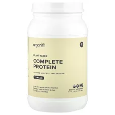 Organifi, Plant Based Complete Protein, Vanilla, 2 lbs 7.58 oz (1.122 kg)Organifi Растительный Полноценный Протеин