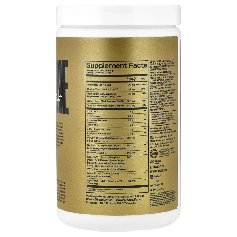 One Of One, Loaded Pre-Workout, Sour Green Apple, 18.88 oz (535 g)One Of One, Заряженный предтренировочный комплекс