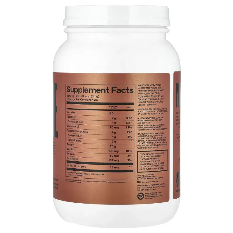 One Of One, Whey Protein, Classic Vanilla, 2 lb (908 g)One Of One, сывороточный протеин