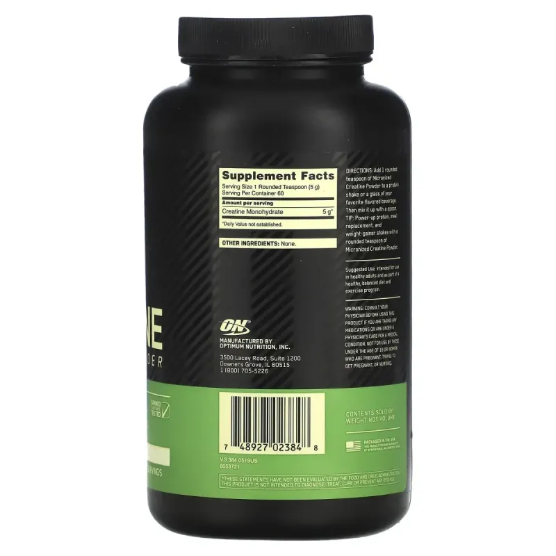 Креатин Optimum Nutrition (Creatine powder) 5000 мг 300 г