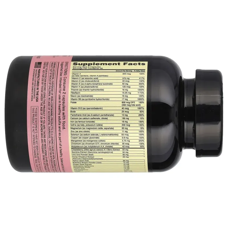 Вітамінний комплекс для жінок Optimum Nutrition (Opti-Women) 60 капсул