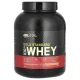 Сироватковий протеїн ізолят Optimum Nutrition (100% Whey Gold Standard) 2270 г зі смаком полуниці-банан