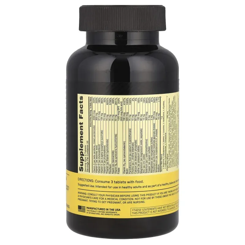 Нутриентная система питательных добавок Optimum Nutrition (Opti-Men) 150 таблеток