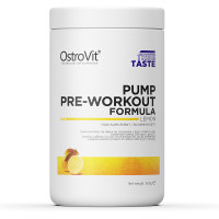OstroVit-Передтренувальний комплекс Pump Pre-Workout Formula OstroVit 500 г ЛимонOstroVit Передтренувальний Комплекс Pump - Формула Pre-Workout