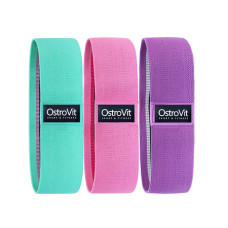 Набір фітнес - резинок OstroVit Material Resistance Bands 3 шт