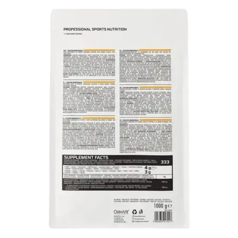 Креатин Creatine Monohydrate OstroVit 1 кг Манго