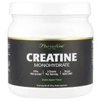 Paradise Herbs, Creatine Monohydrate, Green Apple, 522 g