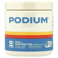 Podium Nutrition, сіль і електроліти, тропічний лайм, 159 г (5,61 унції)