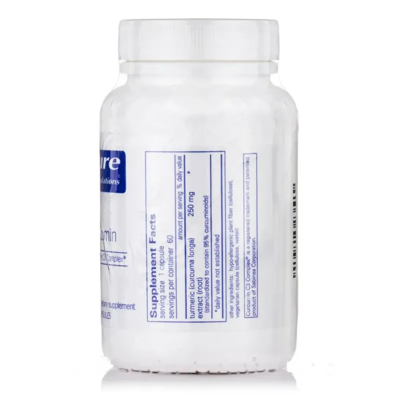 Куркумін Pure Encapsulations (Curcumin) 60 капсулКуркумін Pure Encapsulations (Curcumin) 60 капсул