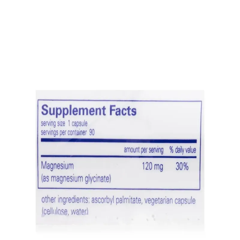 Магній Гліцинат Pure Encapsulations (Magnesium Glycinate) 90 капсулМагній Гліцинат Pure Encapsulations (Magnesium Glycinate) 90 капсул