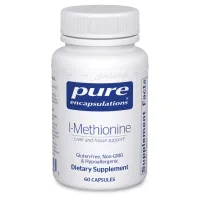 Метионин Pure Encapsulations (L-Methionine) 60 капсулМетионин Pure Encapsulations (L-Methionine) 60 капсул
