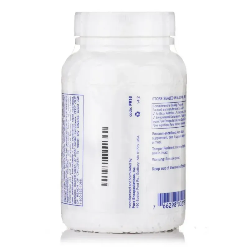 Прегненолон Pure Encapsulations (Pregnenolone) 10 мг 60 капсул