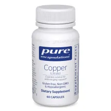 Мідь Цитрат Pure Encapsulations (Copper Citrate) 60 капсулМідь Цитрат Pure Encapsulations (Copper Citrate) 60 капсул