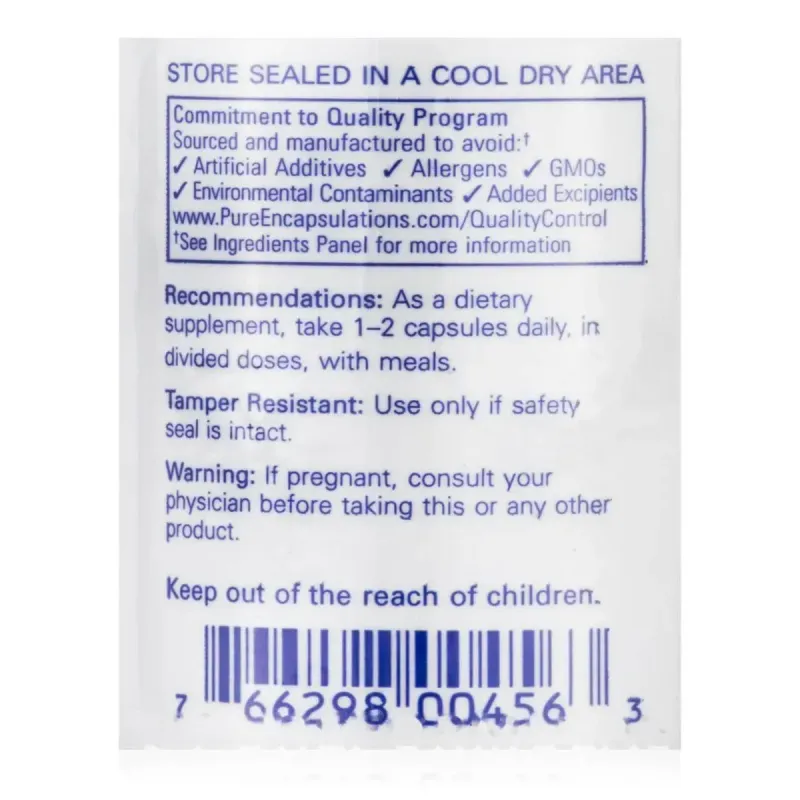 Мідь Цитрат Pure Encapsulations (Copper Citrate) 60 капсулМідь Цитрат Pure Encapsulations (Copper Citrate) 60 капсул