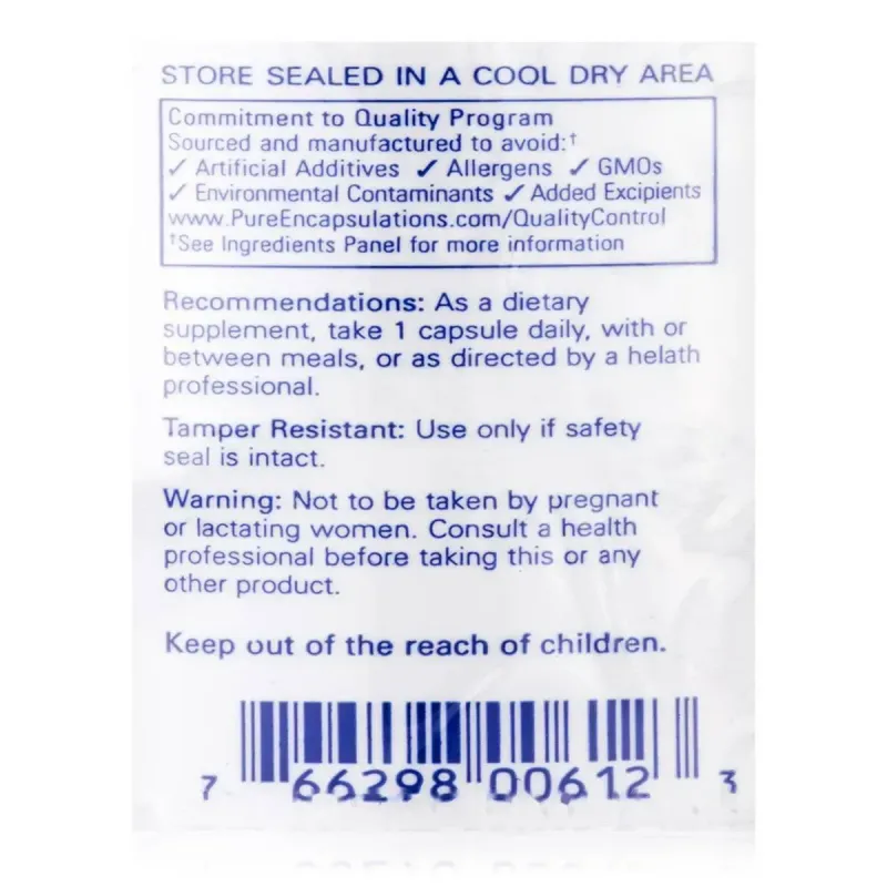 Ашваганда Pure Encapsulations (Ashwagandha) 120 капсулАшваганда Pure Encapsulations (Ashwagandha) 120 капсул