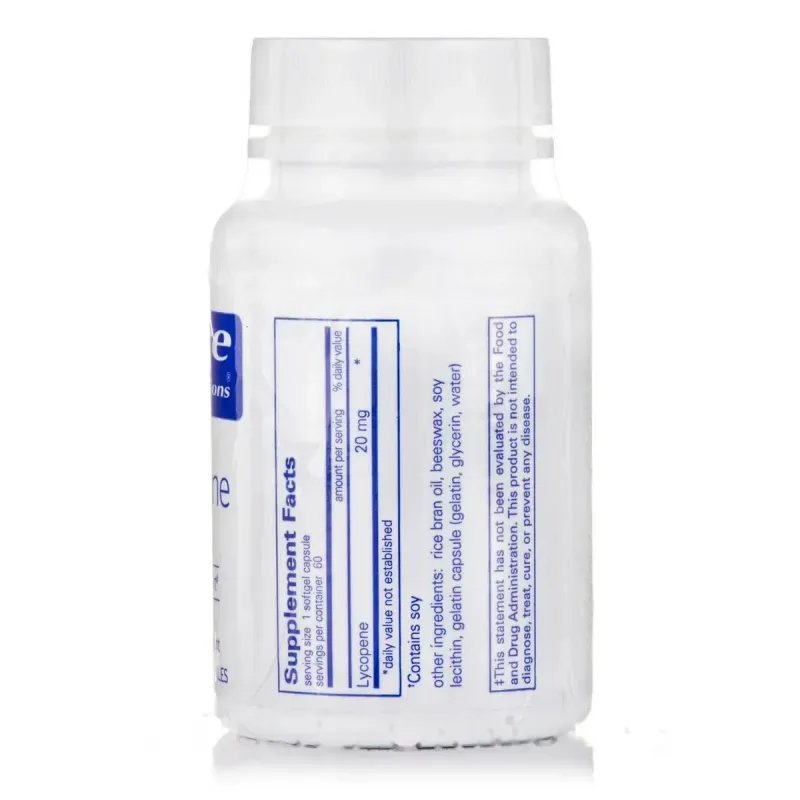 Лікопін Pure Encapsulations (Lycopene) 20 мг 60 капсул