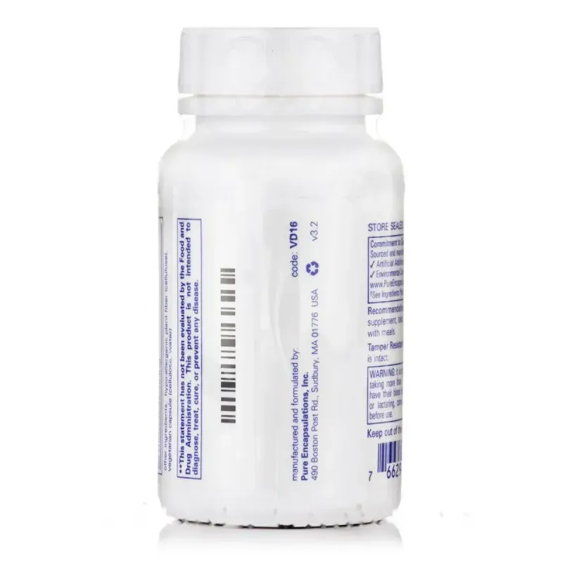 Вітамін Д3 Pure Encapsulations (Vitamin D3) 1000 МО 60 капсулВітамін D3 Pure Encapsulations (Vitamin D3) 1000 МО — 60 капсул