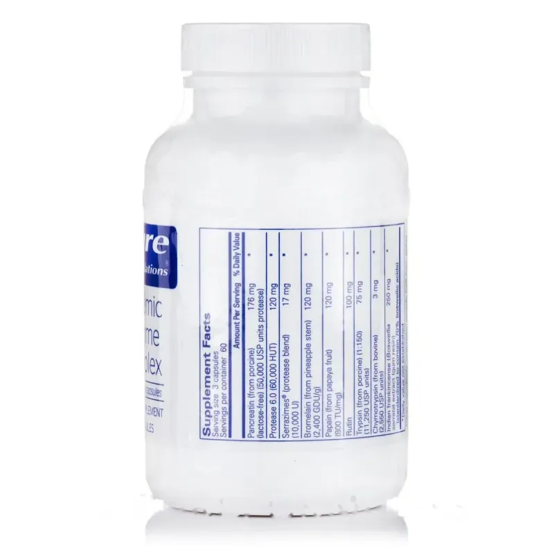 Системний ферментний комплекс Pure Encapsulations (Systemic Enzyme Complex) 180 капсулСистемний ферментний комплекс Pure Encapsulations (Systemic Enzyme Complex) 180 капсул