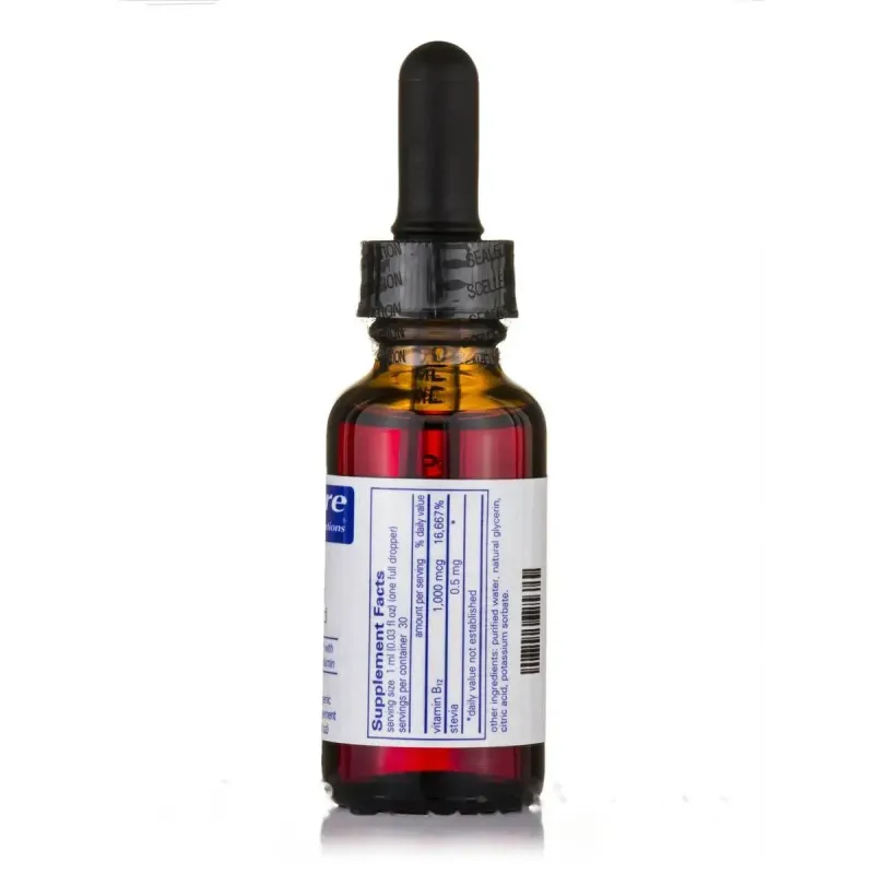 Вітамін B12 метилкобаламін Pure Encapsulations (B12 Methylcobalamin) 30 млВітамін B12 метилкобаламін Pure Encapsulations (B12 Methylcobalamin) 30 мл