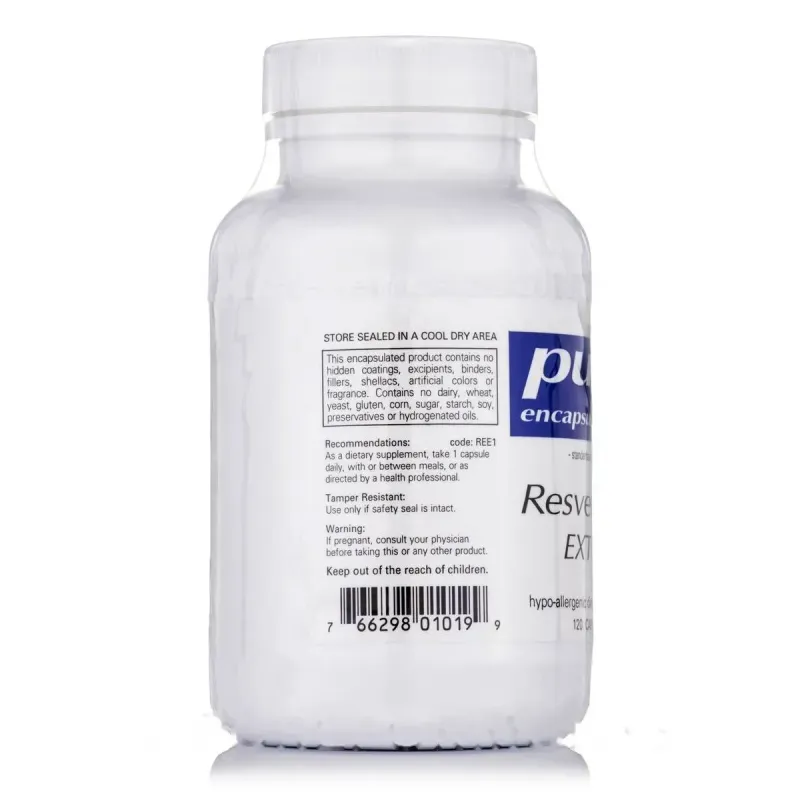 Ресвератрол Pure Encapsulations (Resveratrol Extra) 120 капсулРесвератрол Pure Encapsulations (Resveratrol Extra) 120 капсул