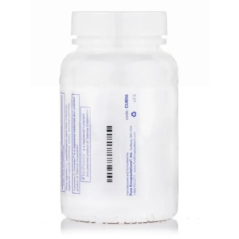 Куркумін 500 з біоперином Pure Encapsulations (Curcumin 500 with Bioperine) 60 капсулКуркумін 500 з біоперином Pure Encapsulations (Curcumin 500 with Bioperine) 60 капсул