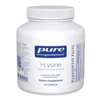 Лізин Pure Encapsulations (L-Lysine) 500 мг 270 капсулЛізин Pure Encapsulations (L-Lysine) 500 мг 270 капсул
