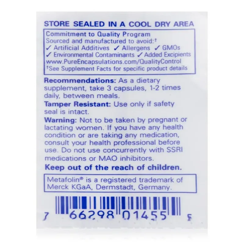 Вітаміни для настрою Допамін Pure Encapsulations (DopaPlus) 180 капсулВітаміни для настрою Допамін Pure Encapsulations (DopaPlus) 180 капсул