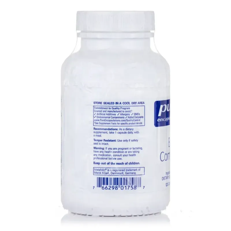 Вітамін B6 комплекс Pure Encapsulations (B6 Complex) 120 капсулВітамін B6 комплекс Pure Encapsulations (B6 Complex) 120 капсул