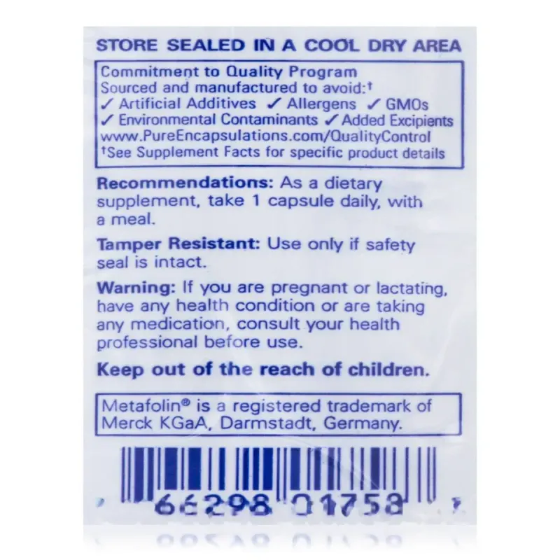 Вітамін B6 комплекс Pure Encapsulations (B6 Complex) 120 капсулВітамін B6 комплекс Pure Encapsulations (B6 Complex) 120 капсул
