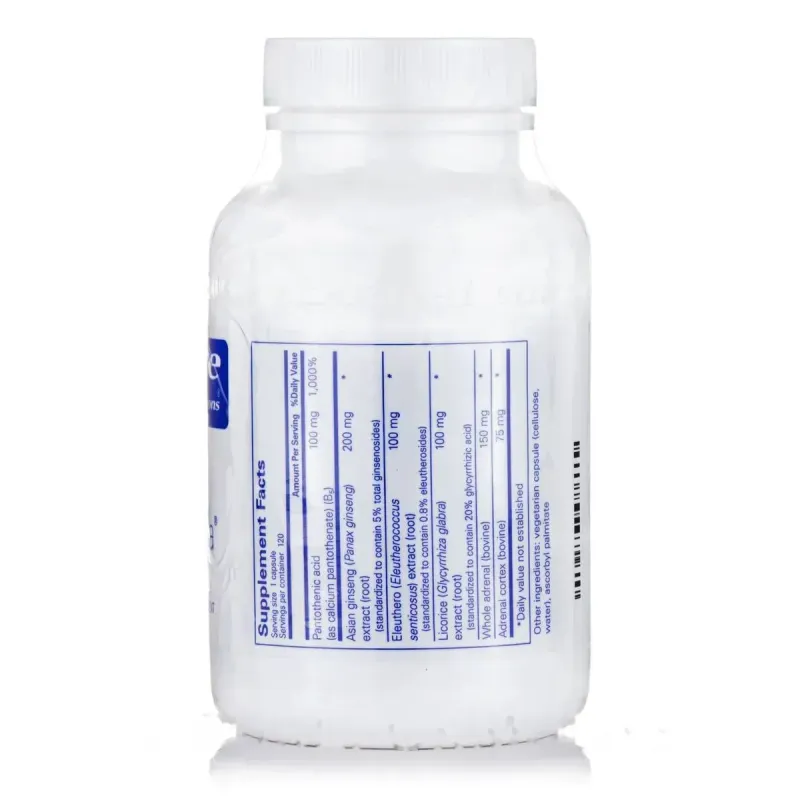 Витамины для надпочечников Pure Encapsulations (ADR Formula) 120 капсул