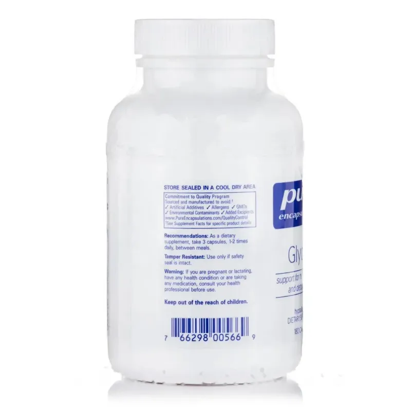 Гліцин Pure Encapsulations (Glycine) 180 капсулГліцин Pure Encapsulations (Glycine) 180 капсул