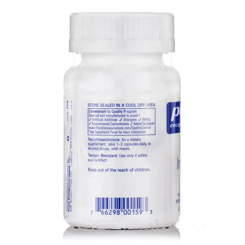 Залізо Pure Encapsulations (Iron-C) 60 капсулЗалізо Pure Encapsulations (Iron-C) 60 капсул