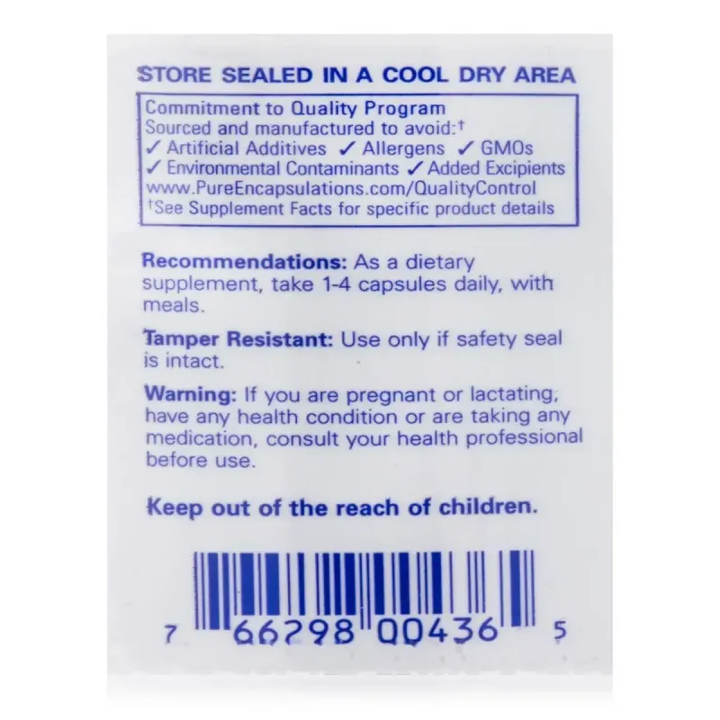 Магній Цитрат Малат Pure Encapsulations (Magnesium Citrate Malate) 180 капсулМагній Цитрат Малат Pure Encapsulations (Magnesium Citrate Malate) 180 капсул